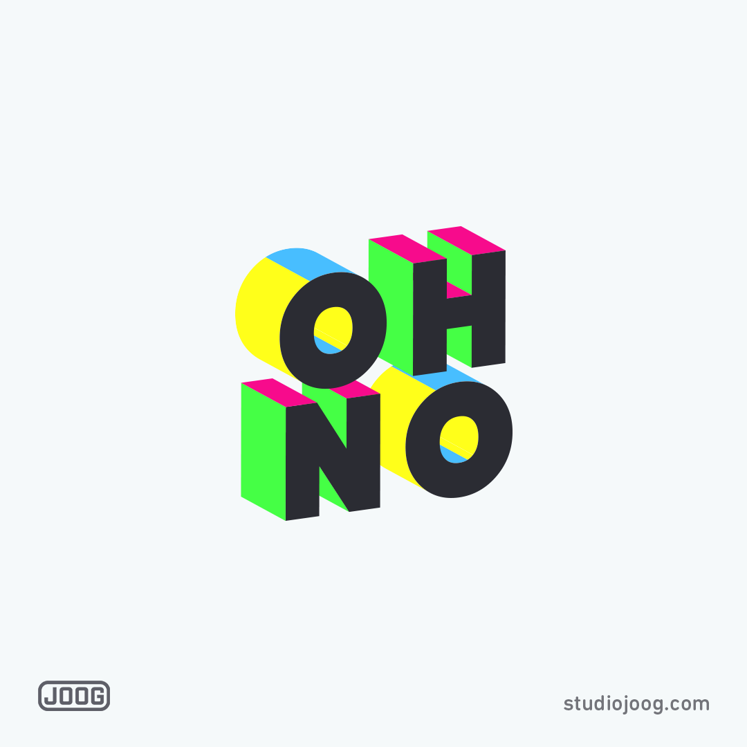 Oh No - T-shirt - studio joog
