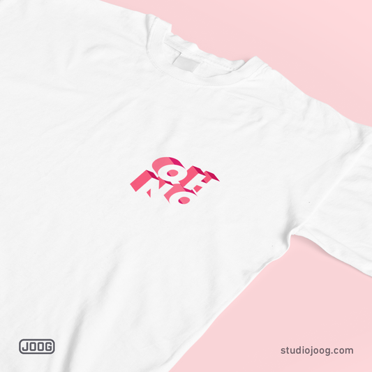 Oh No (Pink) - T-shirt - studio joog