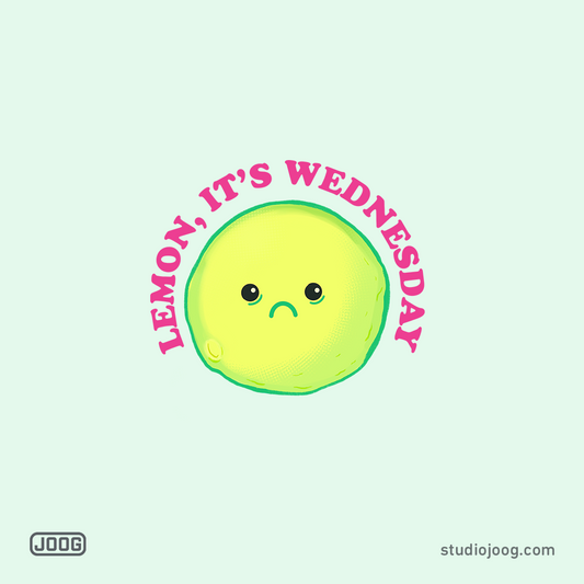 Lemon, It's Wednesday - T-shirt - studio joog